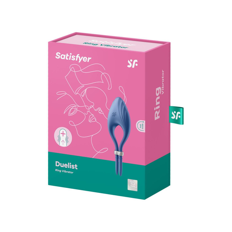 Ерекційне кільце Satisfyer Duelist Blue