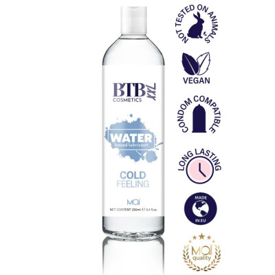 Охолоджуючий лубрикант на водній основі BTB COLD FEELING (250 мл)