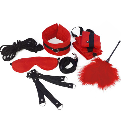 Набір БДСМ Art of Sex - Soft Touch BDSM Set, Червоний