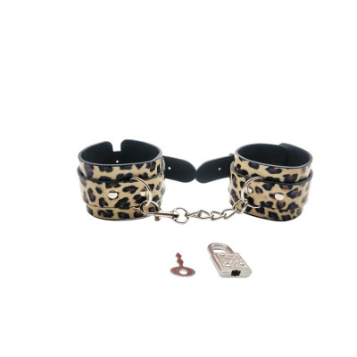 Набір MAI BDSM STARTER KIT Nº 75 Leopard: батіг, кляп, наручники, маска, нашийник, мотузка, затискачі