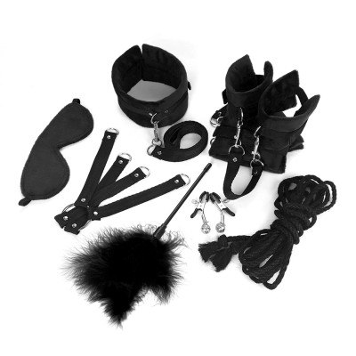 Набір БДСМ Art of Sex - Soft Touch BDSM Set, Чорний