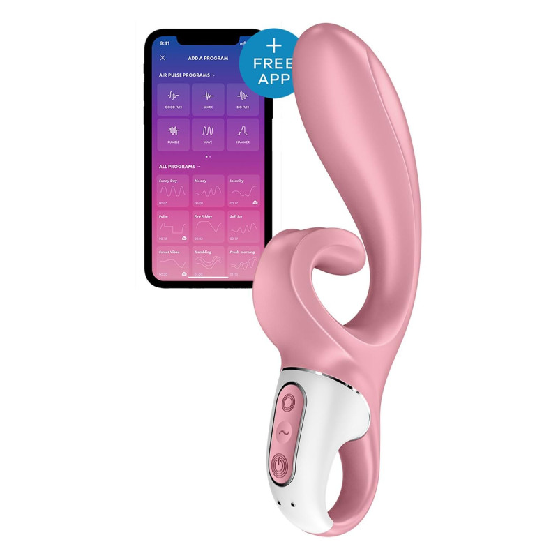Вібратор кролик Satisfyer Hug Me Pink