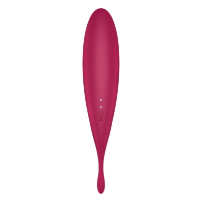 Вакуумний смарт-вібратор Satisfyer Twirling Pro+ dark Red