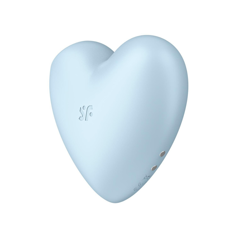 Вакуумний стимулятор Satisfyer Cutie Heart Blue