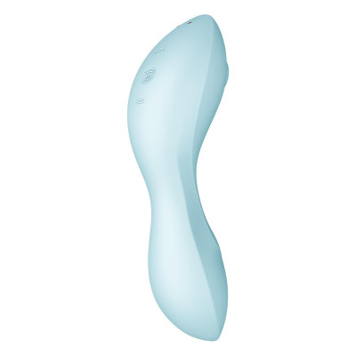 Вакуумний смарт-вібратор Satisfyer Curvy Trinity 5 Blue