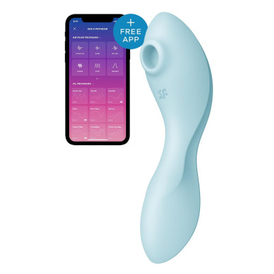 Вакуумний смарт-вібратор Satisfyer Curvy Trinity 5 Blue