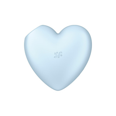 Вакуумний стимулятор Satisfyer Cutie Heart Blue