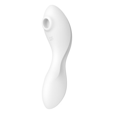 Вакуумний стимулятор із вібрацією Satisfyer Curvy Trinity 5 (White)