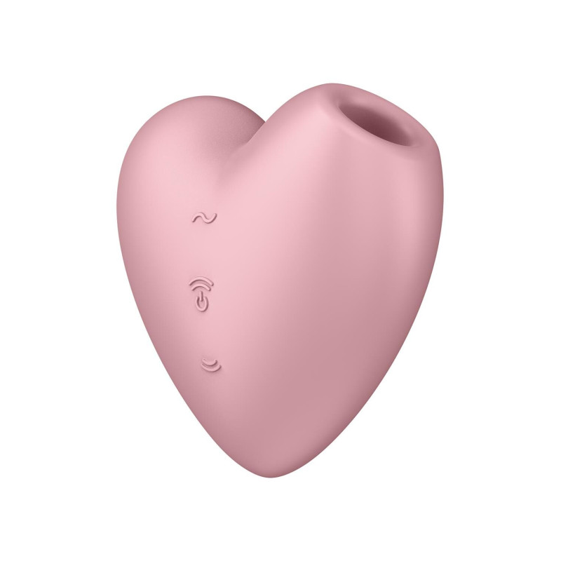 Вакуумний стимулятор Satisfyer Cutie Heart Light Red