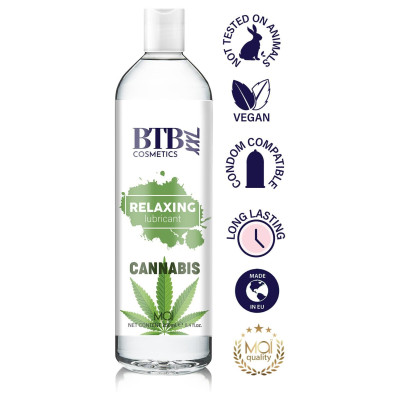 Лубрикант на водній основі BTB FLAVORed CANNABIS 250 мл