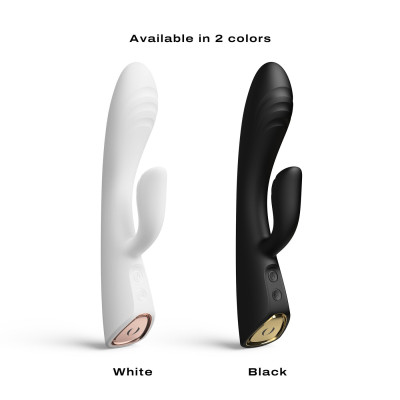 Вібратор-кролик Dorcel FLEXI RABBIT WHITE (м'ята упаковка)