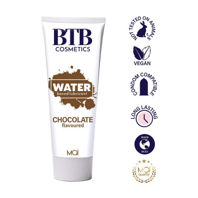 Лубрикант на водній основі BTB FLAVORED CHOCOLAT з ароматом шоколаду (100 мл)