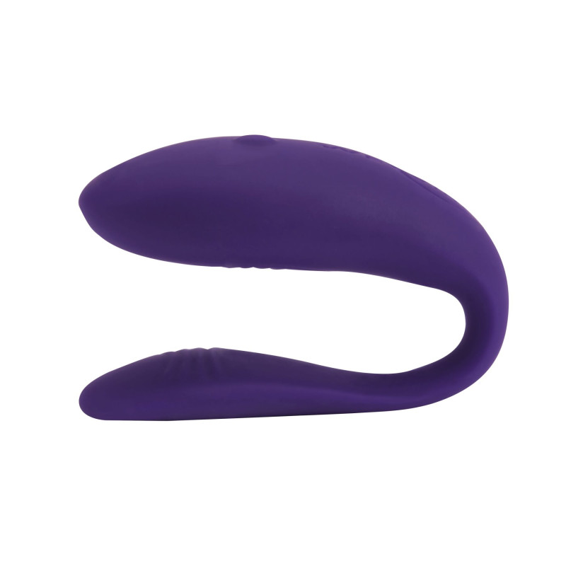 Вібратор для пар We-Vibe Unite Purple, однокнопковий пульт дистанційного керування