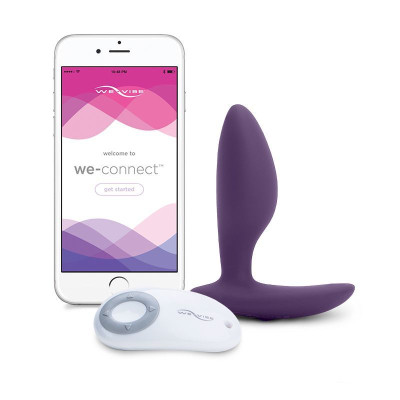 Анальна смарт-вібропробка We-Vibe Ditto Purple з пультом