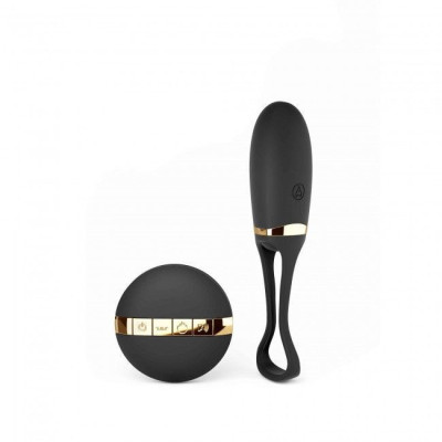 Віброяйце Dorcel Secret Delight Gold з пультом ДК, з турборежимом та голосовим управлінням (м'ята упаковка)