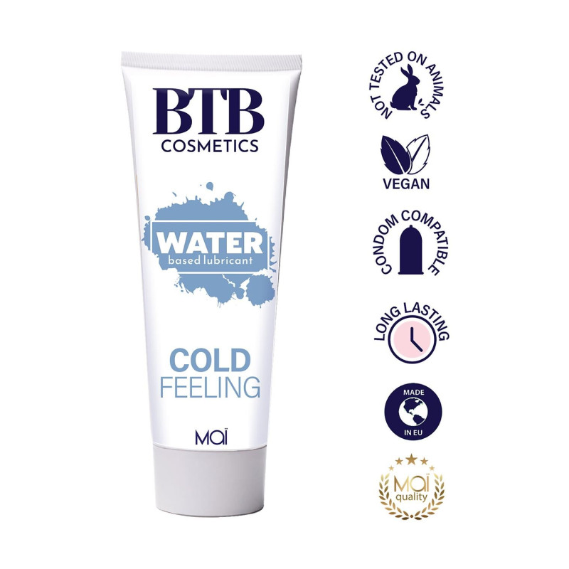 Охолоджувальний лубрикант на водній основі BTB COLD FEELING (100 мл)