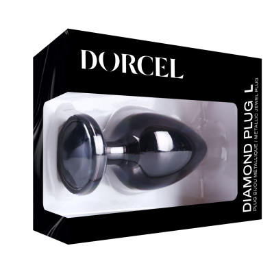 Анальна пробка Dorcel - Diamond Plug Black L