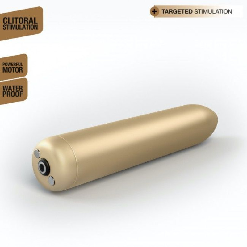 Віброкуля перезаряджаєма Dorcel Rocket Bullet Gold (м'ята упаковка)