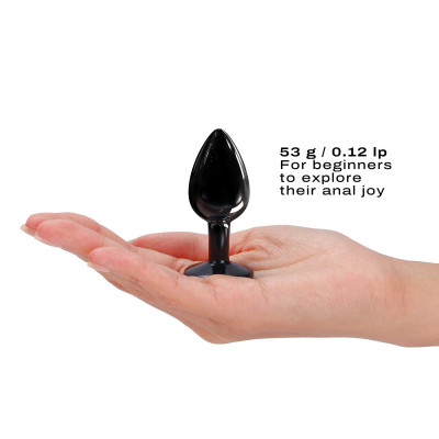 Анальна пробка Dorcel - Diamond Plug Black S