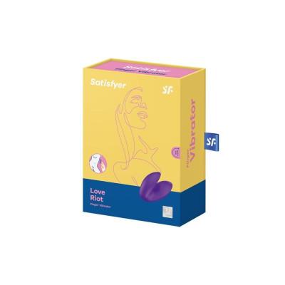 Вібратор на палець Satisfyer Love Riot Purple