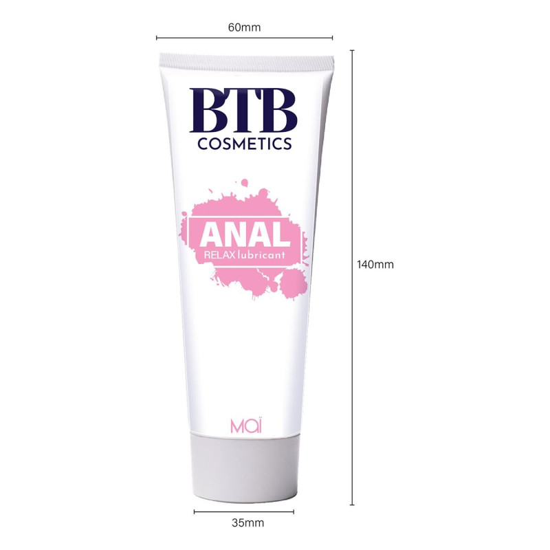 Анальний лубрикант на водній основі BTB ANAL RELAX (100 мл)