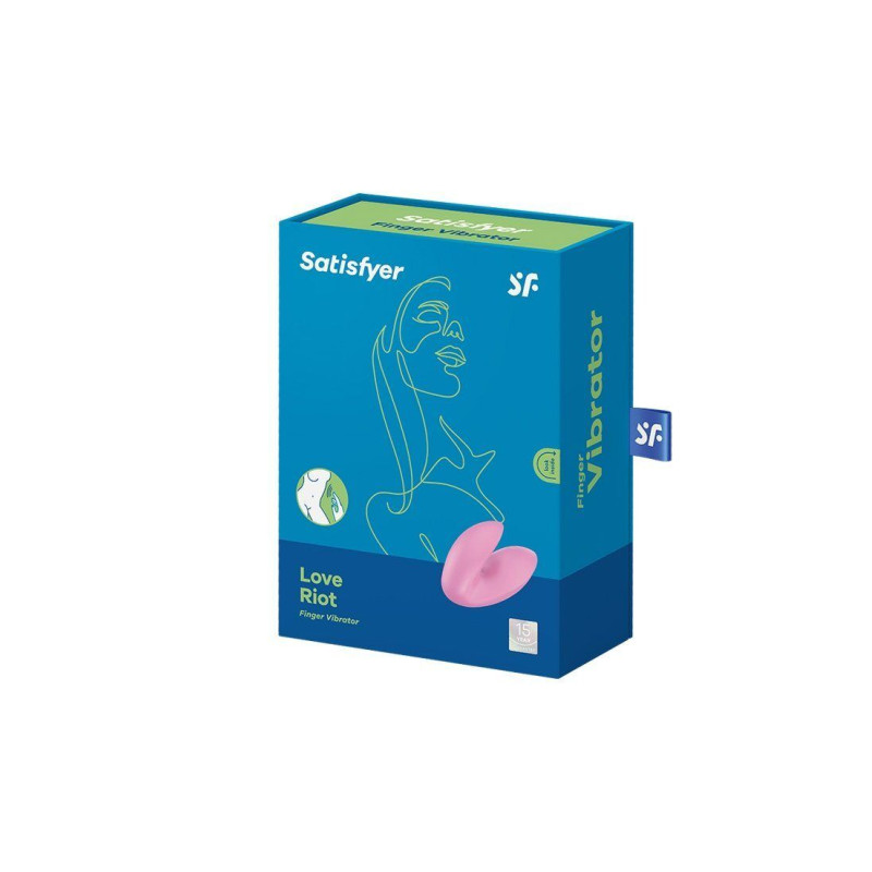 Вібратор на палець Satisfyer Love Riot Pink