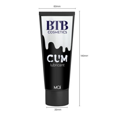 Лубрикант на водній основі BTB CUM (100 мл)