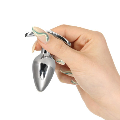 Анальна пробка Pillow Talk Sneaky Luxurious Stainless Steel Anal Plug