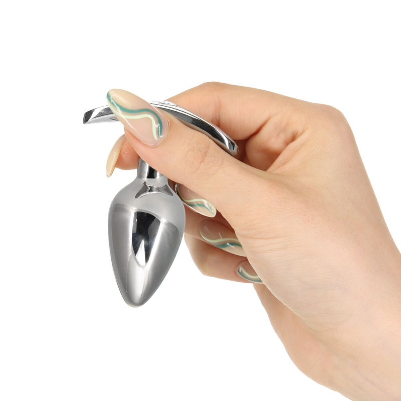 Анальна пробка Pillow Talk Sneaky Luxurious Stainless Steel Anal Plug