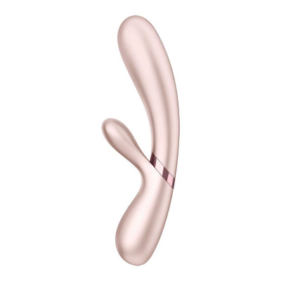 Смарт вібратор-кролик із підігрівом Satisfyer Hot Lover Nude (м'ята упаковка)