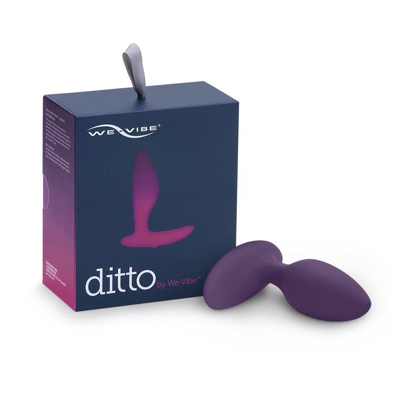 Анальна смарт-вібропробка We-Vibe Ditto Purple з пультом ДУ