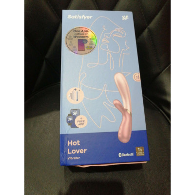 Смарт вібратор-кролик із підігрівом Satisfyer Hot Lover Pink (м'ята упаковка)