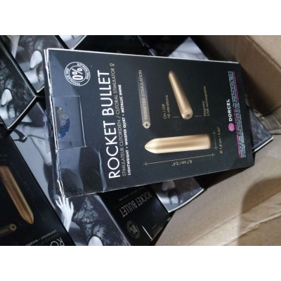 Віброкуля перезаряджаєма Dorcel Rocket Bullet Gold (м'ята упаковка)