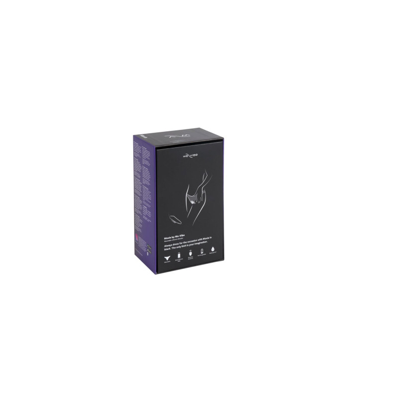 Смарт-вібратор у трусики We-Vibe Moxie Satin Black з пультом ДУ