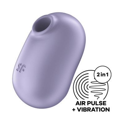 Вакуумний стимулятор Satisfyer Pro To Go 2 Violet Вакуумний стимулятор Satisfyer Pro To Go 2 Violet