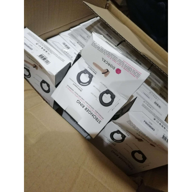 Ерекційне кільце з металевими вставками Dorcel STRONGER RING (м'ята упаковка)