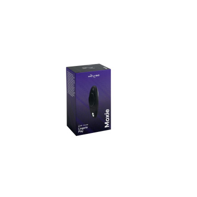 Смарт-вібратор у трусики We-Vibe Moxie Satin Black з пультом ДУ