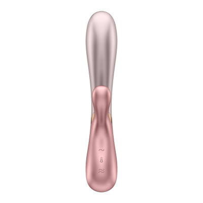 Смарт вібратор-кролик із підігрівом Satisfyer Hot Lover Pink (м'ята упаковка)