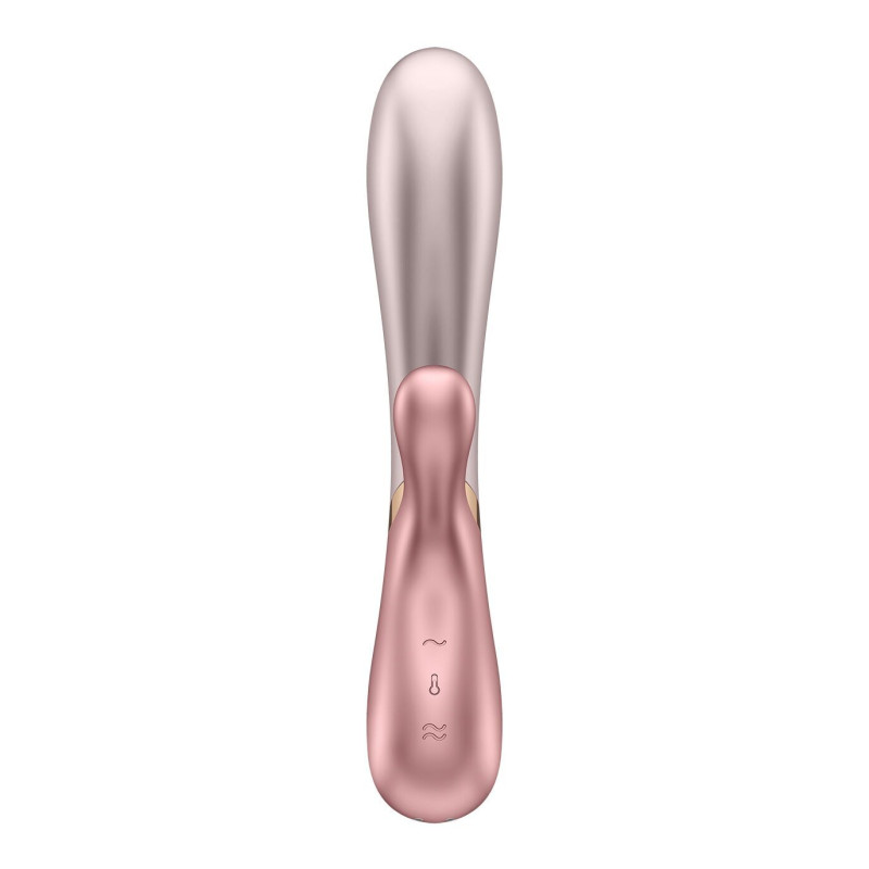 Смарт вібратор-кролик із підігрівом Satisfyer Hot Lover Pink (м'ята упаковка)