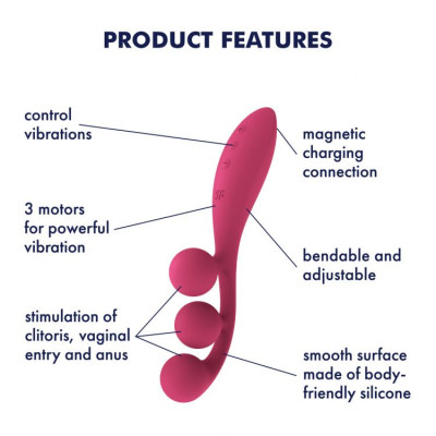 Вібратор Satisfyer Tri Ball 1