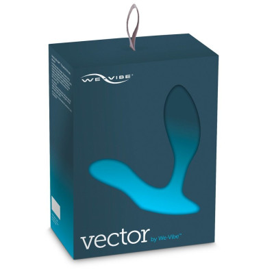 Смарт-вібромасажер простати We-Vibe Vector з пультом дистанційного керування, регульований кут нахилу