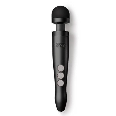 Вібромасажер DOXY Die Cast 3R Matte Black, потужний