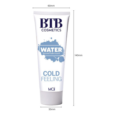 Охолоджувальний лубрикант на водній основі BTB COLD FEELING (100 мл)