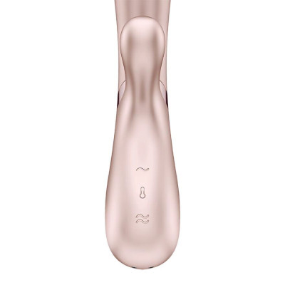 Смарт вібратор-кролик із підігрівом Satisfyer Hot Lover Nude (м'ята упаковка)