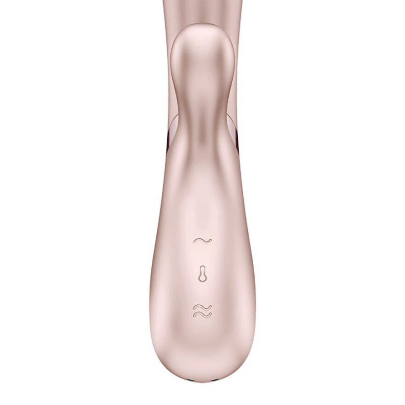 Смарт вібратор-кролик із підігрівом Satisfyer Hot Lover Nude (м'ята упаковка)