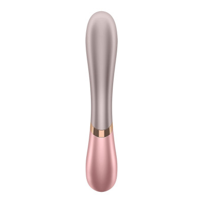 Смарт вібратор-кролик із підігрівом Satisfyer Hot Lover Pink (м'ята упаковка)