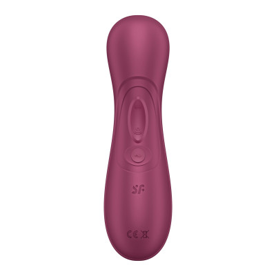 Вакуумний кліторальний стимулятор Satisfyer Pro 2 Generation 3 + Liquid Air Wine Red