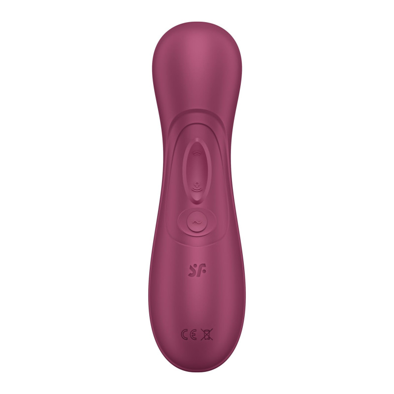 Вакуумний кліторальний стимулятор Satisfyer Pro 2 Generation 3 з технологією Liquid Air Wine Red