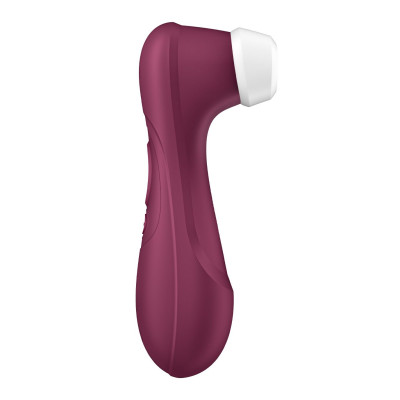 Вакуумний кліторальний стимулятор Satisfyer Pro 2 Generation 3 з керуванням через застосунок і технологією Liquid Air Wine Red