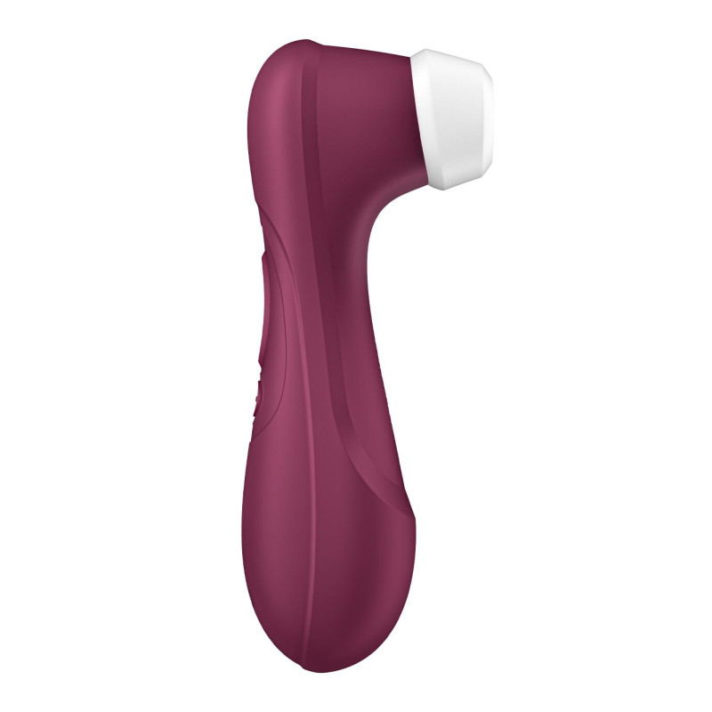 Вакуумний кліторальний стимулятор Satisfyer Pro 2 Generation 3 з керуванням через застосунок і технологією Liquid Air Wine Red